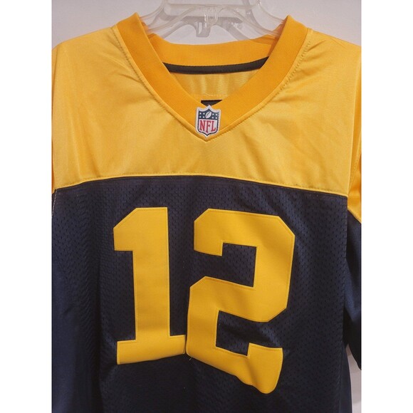 **RARE** Authentic Aaron Rodgers Green Bay Packers NFL NIKE Elite Jersey Sz 48 - Picture 2 of 9